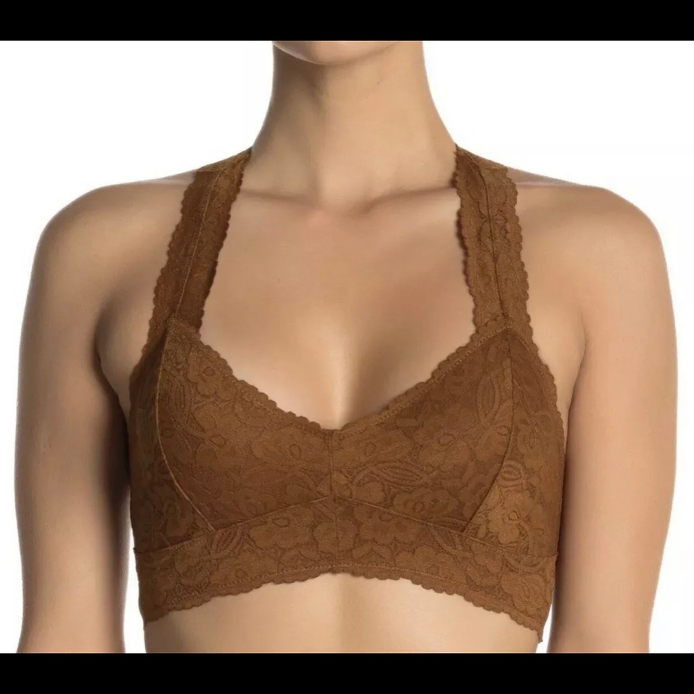 Free People Intimately Galloon Lace Racerback